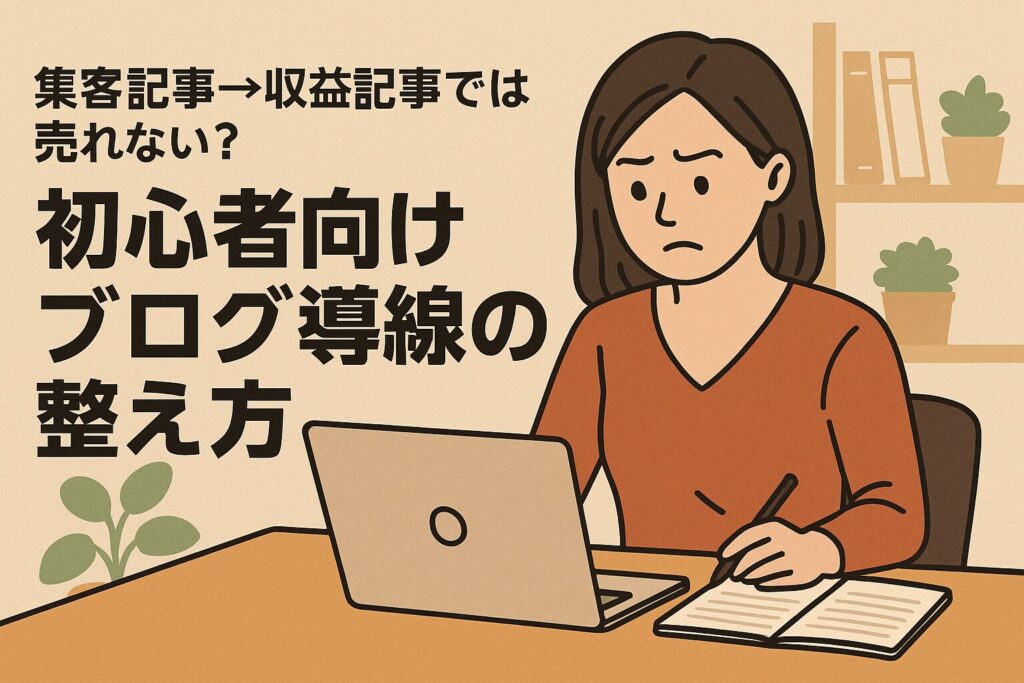 初心者向けブログ導線の整え方